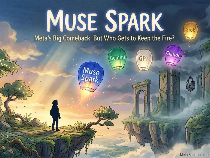Muse Spark: Meta's New AI Model Is Good. But Not Open Source.
