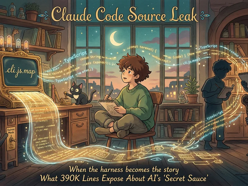 Claude Code Source Leak: What 390K Lines Expose About AI's "Secret Sauce"