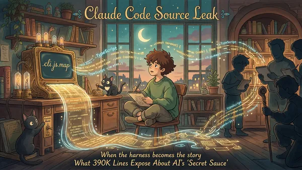 Claude Code Source Leak: What 390K Lines Expose About AI's "Secret Sauce"