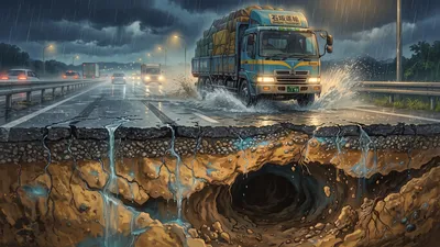 Why Indian Roads Crumble Every Monsoon (The Real Reasons)