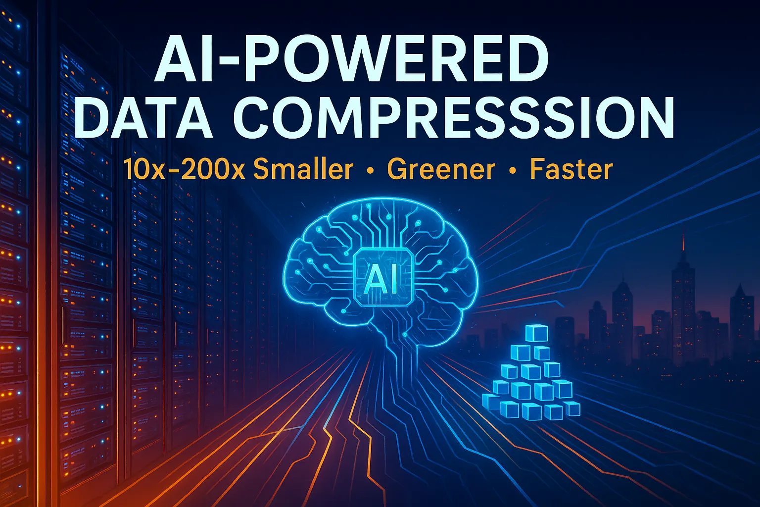 AI Just Made Data Compression Algorithms Multiple Times Better Than Ever