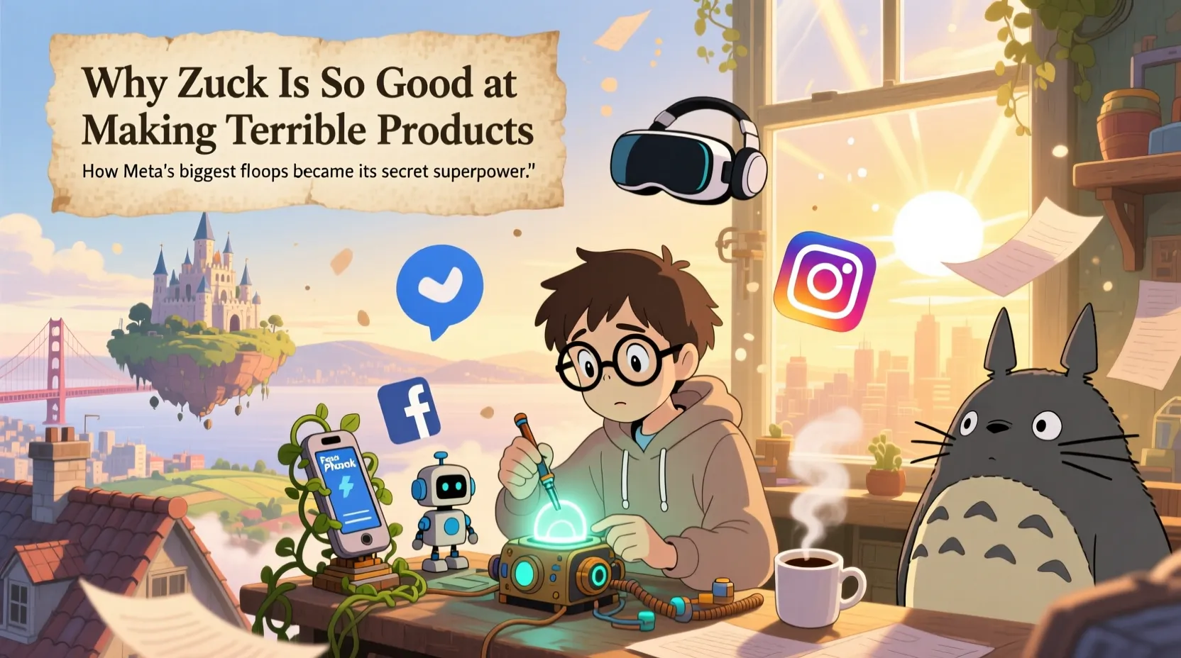 Why Mark Zuckerberg Is So Good at Bad Products