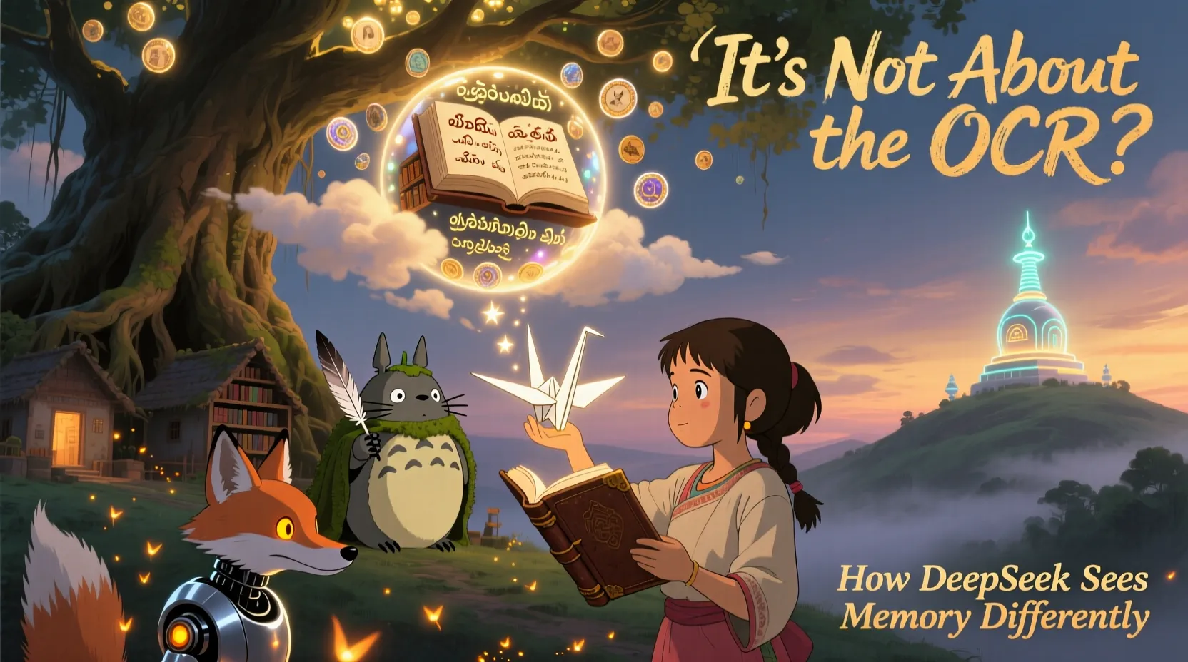 DeepSeek OCR and Context Optical Compression: It’s NOT About the OCR