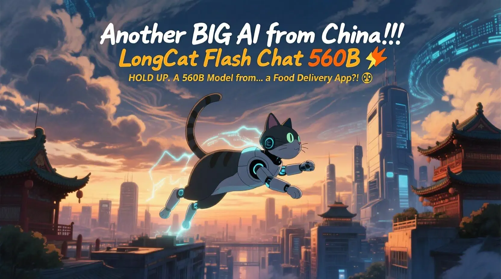 LongCat-Flash: 560B AI From a Delivery App?!