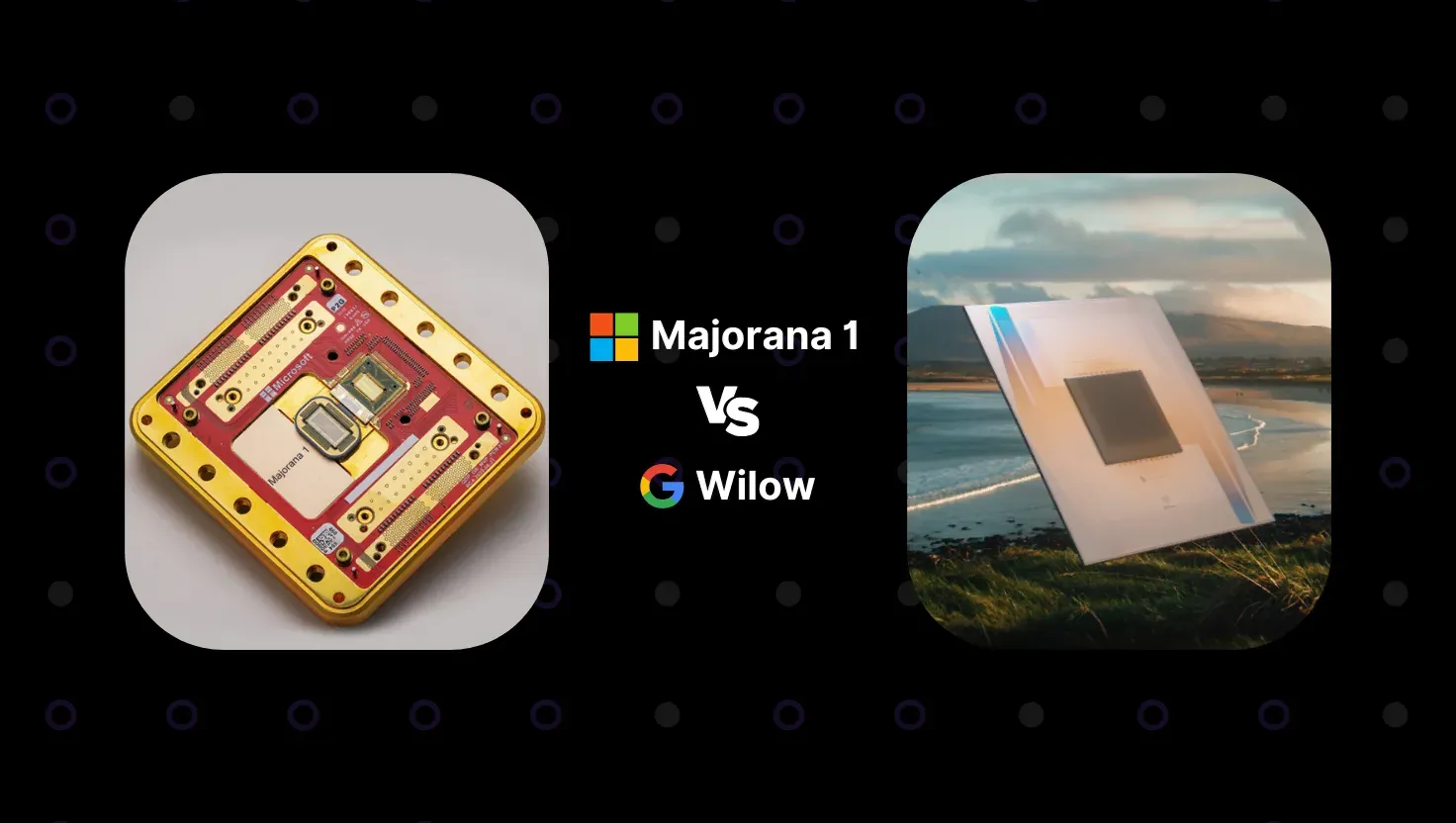 Microsoft's Majorana 1 vs. Google's Willow: Decoding the Quantum Computing Race