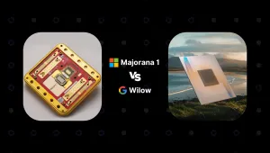 Microsoft's Majorana 1 vs. Google's Willow: Decoding the Quantum Computing Race