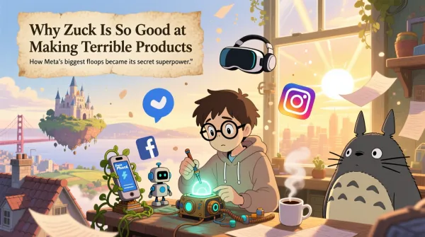 Why Mark Zuckerberg Is So Good at Bad Products