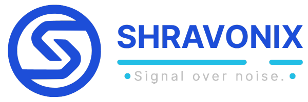 Shravonix | Signal over noise.