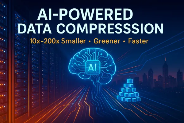 AI Just Made Data Compression Algorithms Multiple Times Better Than Ever