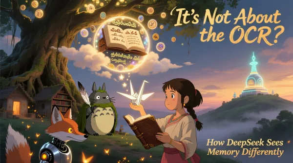 DeepSeek OCR and Context Optical Compression: It’s NOT About the OCR