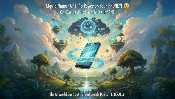 Liquid Nanos: GPT-4o Power on Your Phone, No Cloud Needed