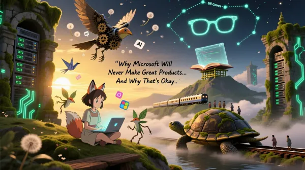 Why Microsoft Will Never Make Great Products (and Why That’s Okay)